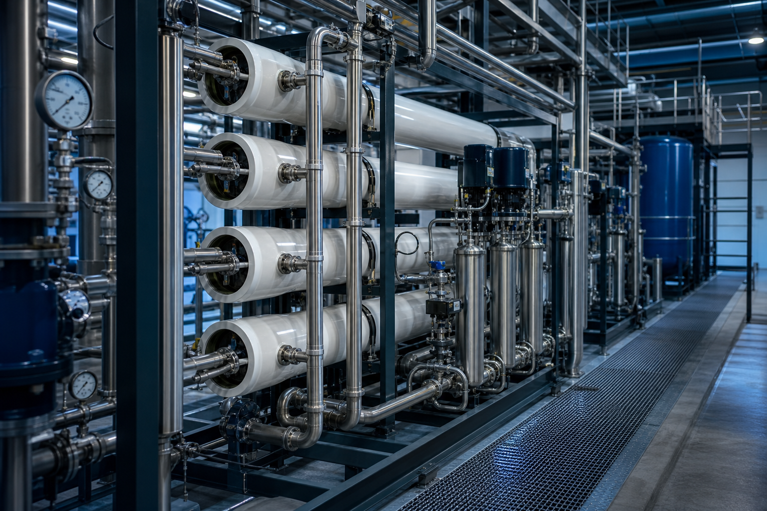 Desalination & Reverse Osmosis industrial system in Egypt